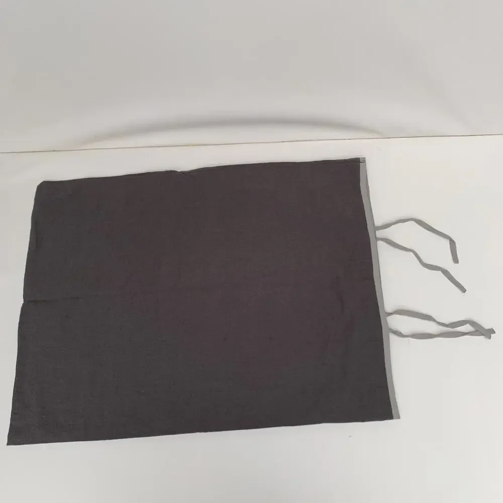 New No Box West Elm Pillow Shams Set of 2 Standard Brown Linen Cotton Coastal